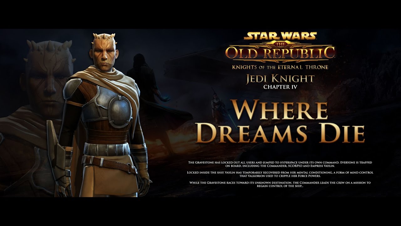 SWTOR Knights of the Eternal Throne: Chapter 4 - Where Dreams Die: Jedi knight Story