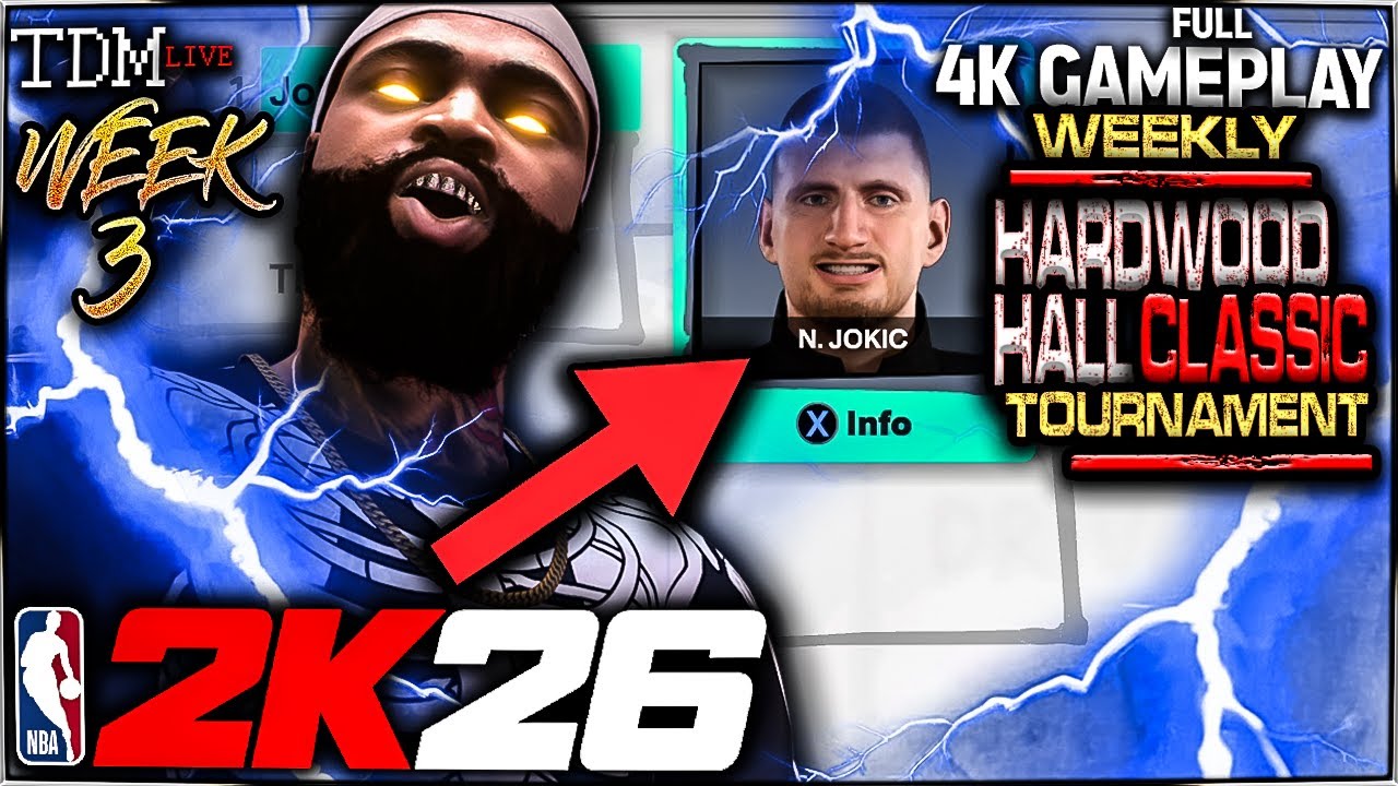 NBA 2K26 Hardwood Hall Classic! - Week 3 (4K)