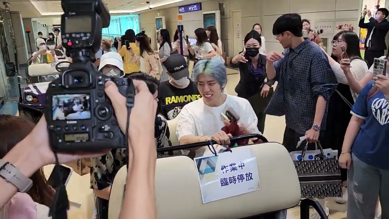 20230901 INFINITE arriving Taipei Taoyuan airport