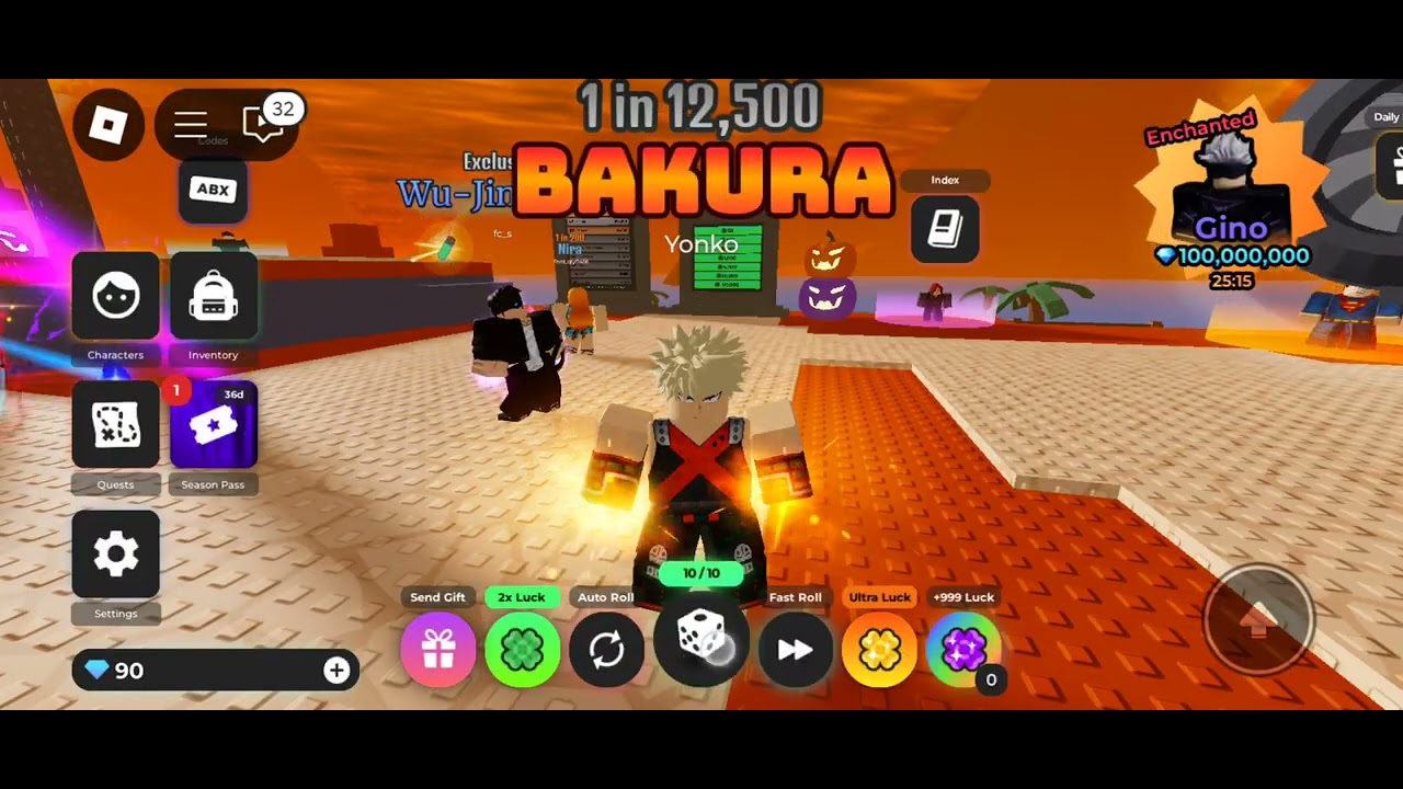 Playing a roblox game(this is an old video so don't mind when it was created)