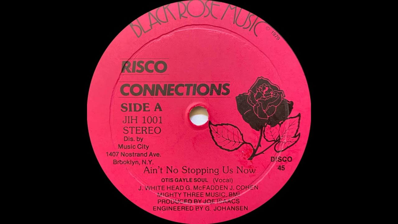 Risco Connection Feat. Otis Gayle - Ain’t No Stopping Us Now (12'' Vocal Version)