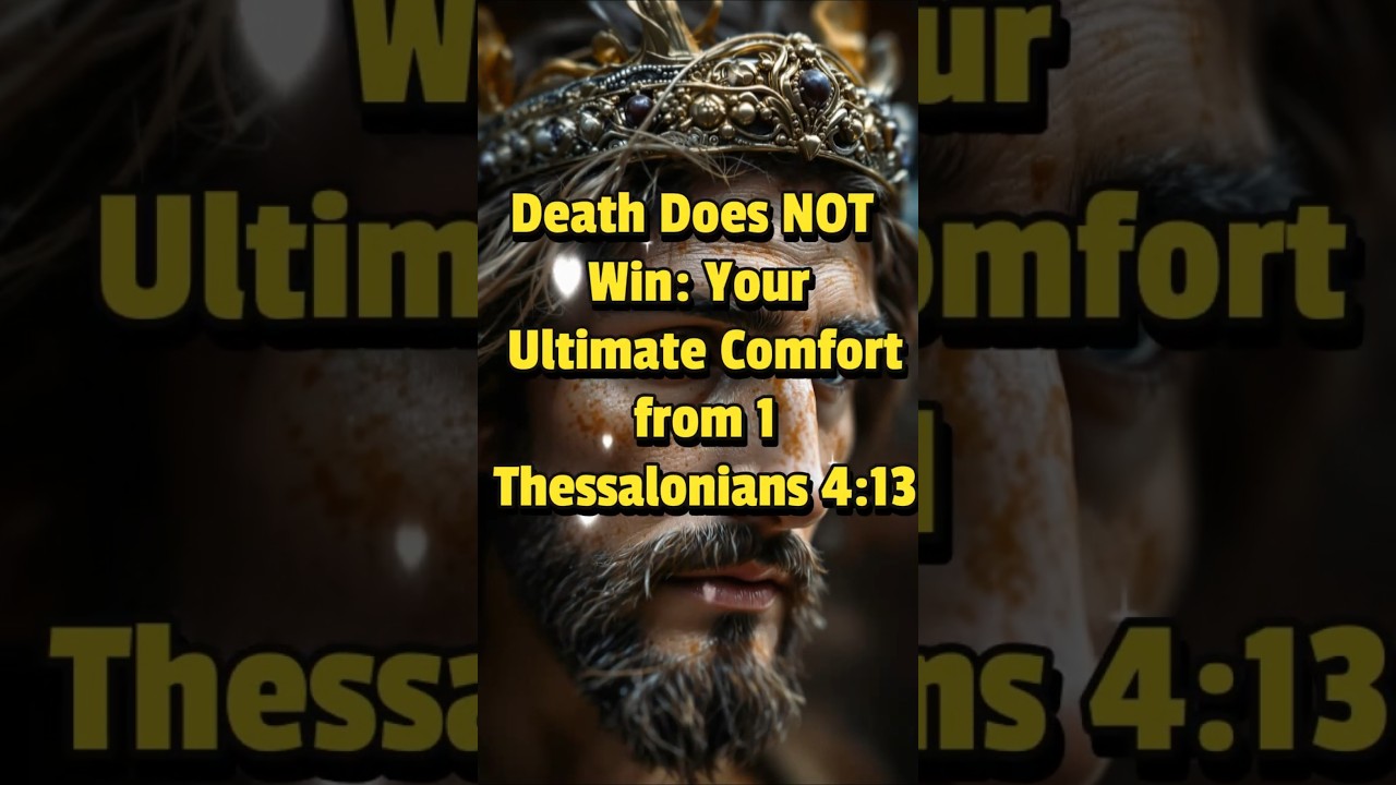 Death Does NOT Win: Your Ultimate Comfort from 1 Thessalonians 