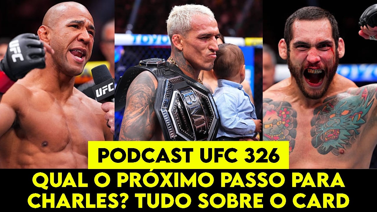 UFC 326: Charles Oliveira DOMINA Holloway - Resultados do Card | Podcast Café com Luta #19