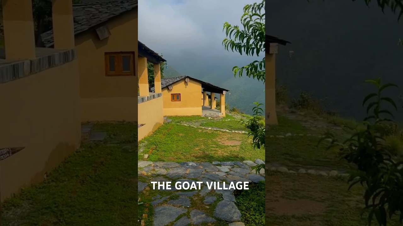 📍The Goat Village Uttarakhand #travel
