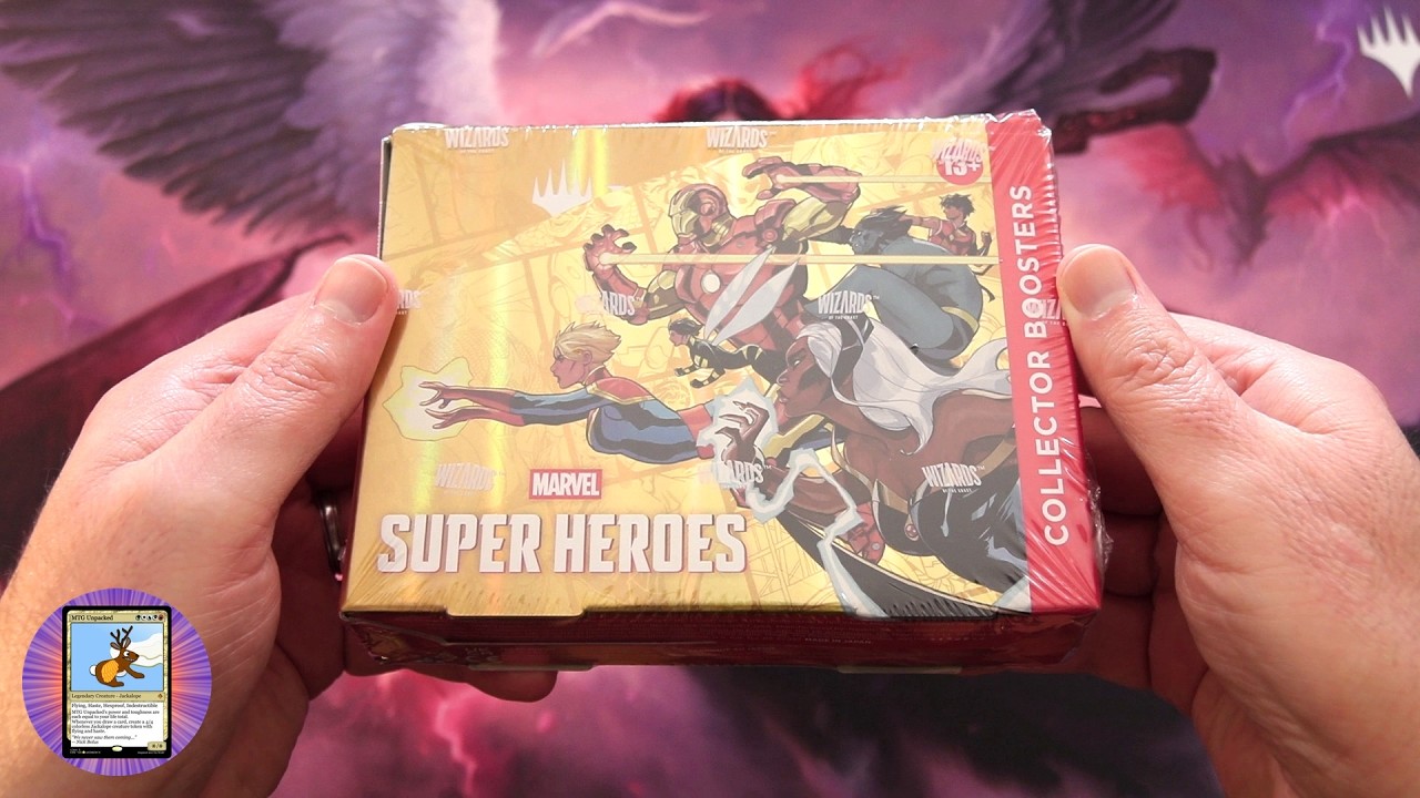 Коллекционные бустеры MTG Marvel Super Heroes &mdash; ОГОНЬ-ВЫТЯЖКИ!