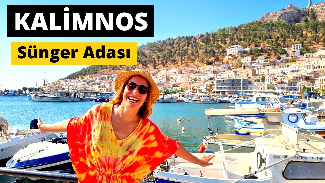 KALİMNOS 12 Adaların EN ZENGİNİ! Dalış, Tırmanış ve Sünger Cenneti -Yunanistan