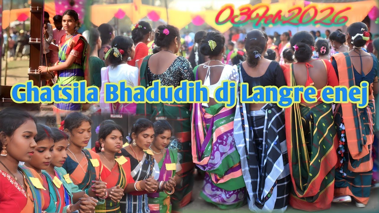 Bhadudih dj Langre Enej|| Ghatsila Bhadudih2026|| new santhali video #video #viral #tranding 