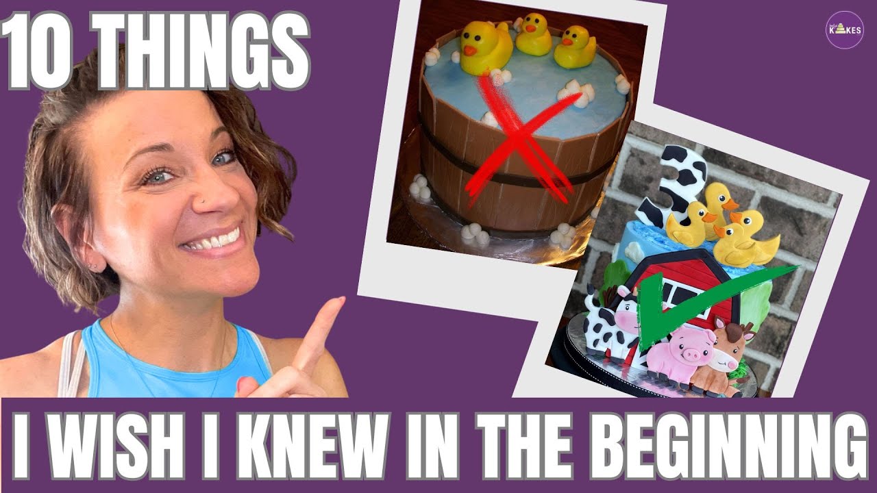10 Things I Wish I Knew Before Starting My Cake Decorating Business