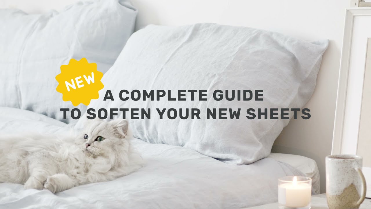 3 TIPS to Make Rough Cotton Sheets Feel Naturally Soft