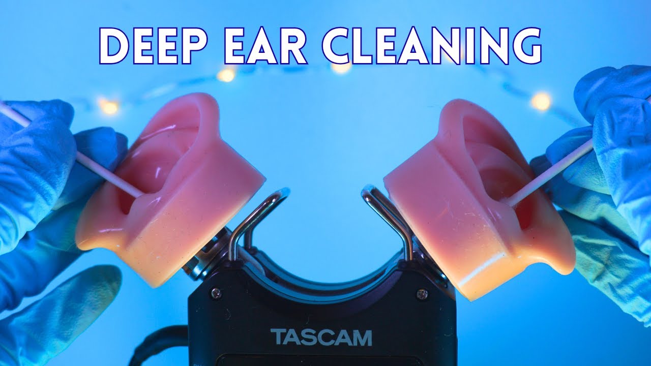 ASMR The Most Relaxing Deep Ear Cleaning - NO TALKING
