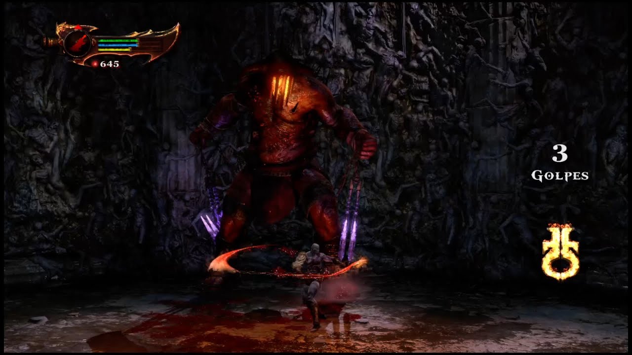 God of War 3 - Hades Boss Fight (Titan Difficulty)