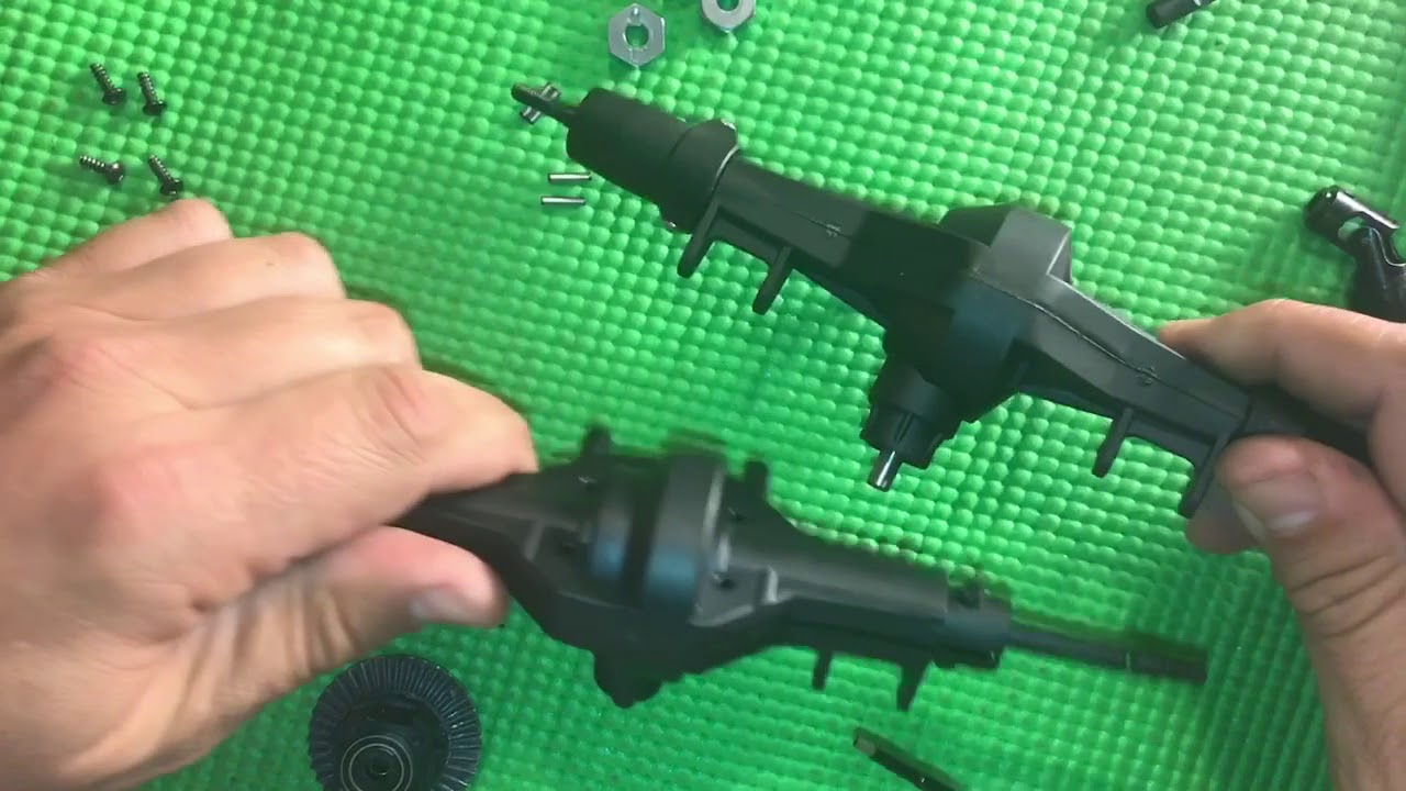 Video 1 redcat BPC upgrades rear axle