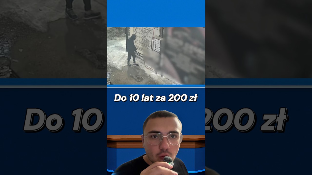 Włamanie do myjni w Drezdenku. 200 zł i grozi do 10 lat