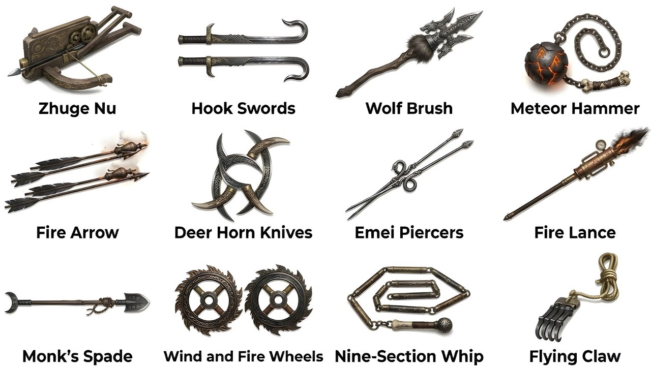Every Strange Chinese Weapon Explained