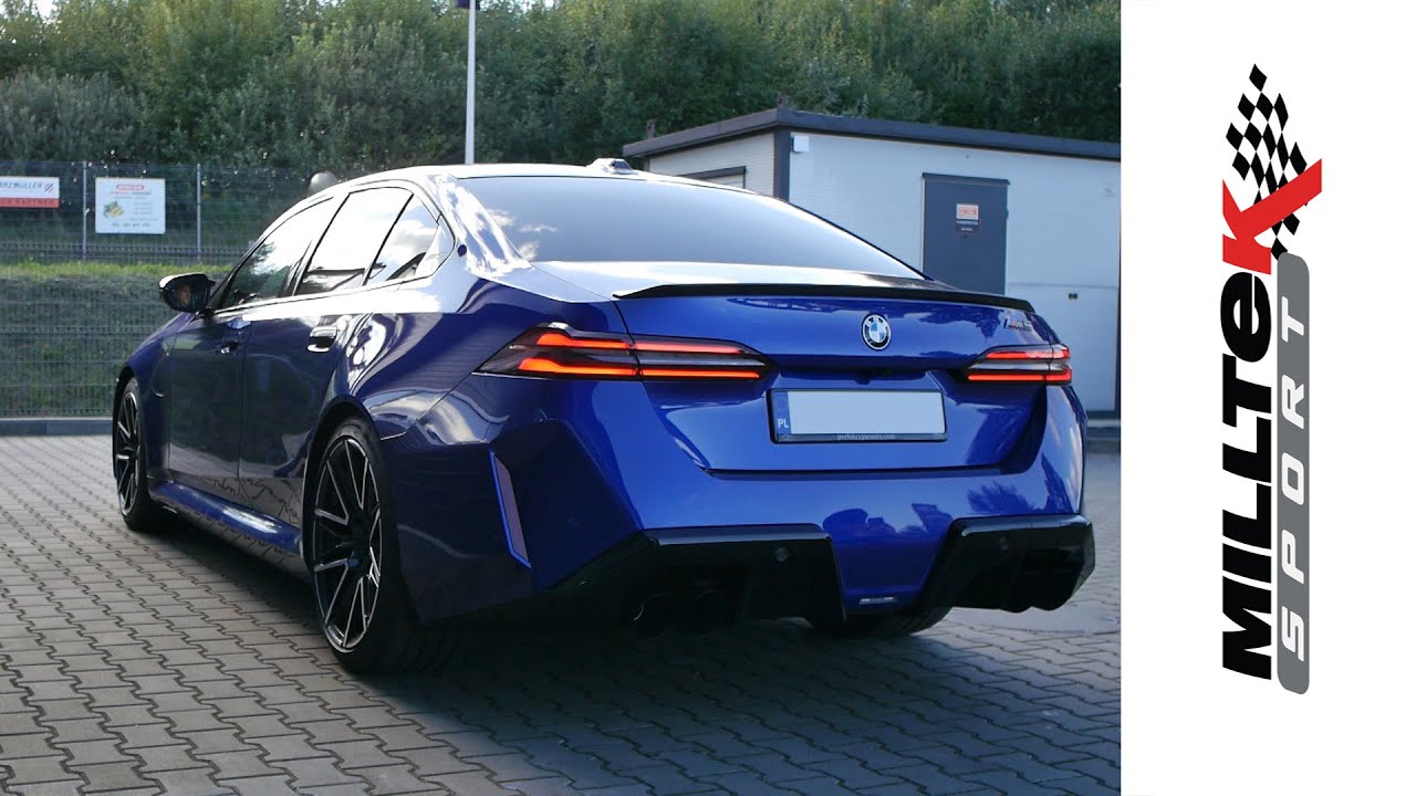 BMW M5 G90 | Wydech Milltek Cat-back Exhaust | Wydechowe.pl