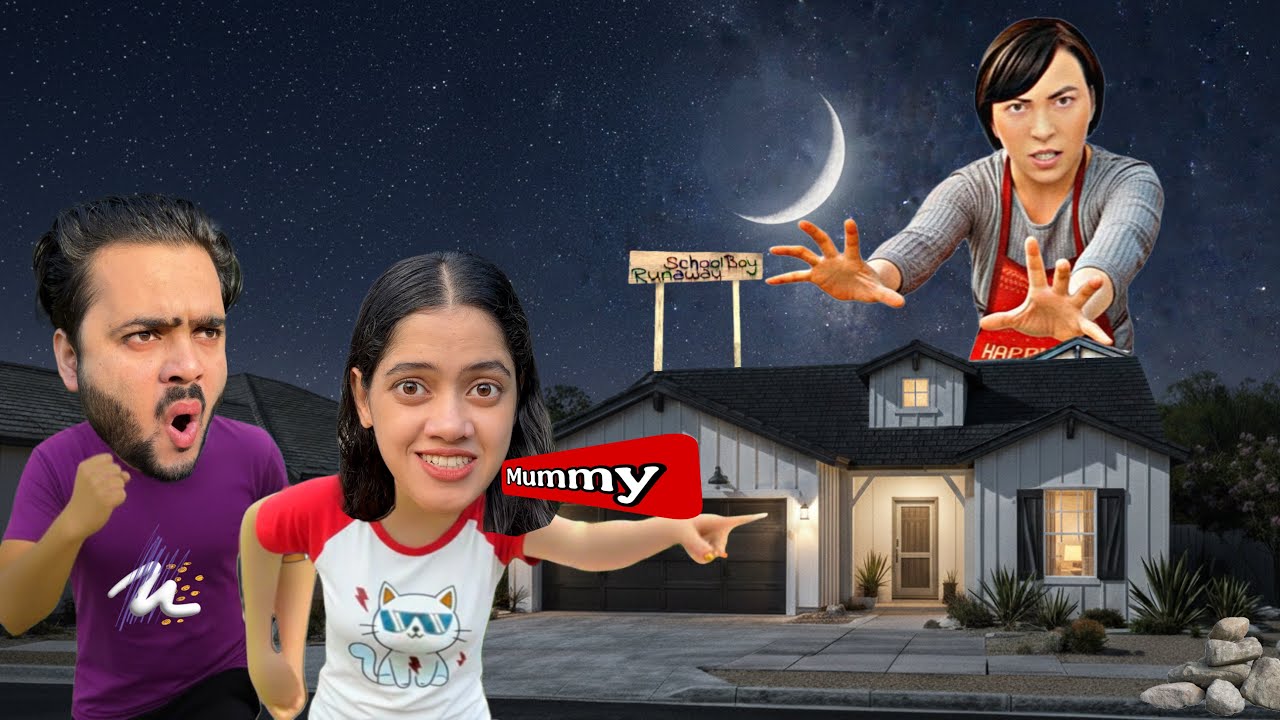 ESCAPE karliya Lekin MUMMY ne PICHA nahi CHODA ! SCHOOL BOY RUNAWAY