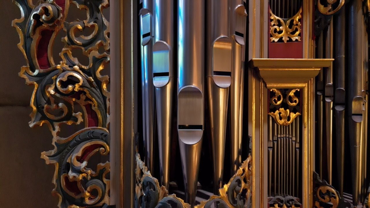 Dieterich Buxtehude - Toccata in F BuxWV 156 | Krzysztof Musiał | Hildebrandt organ in Pasłęk
