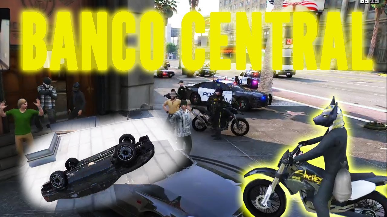 BANCO CENTRAL NO NOPIXEL SA, MESMO ERRANDO, DEU CERTO!!