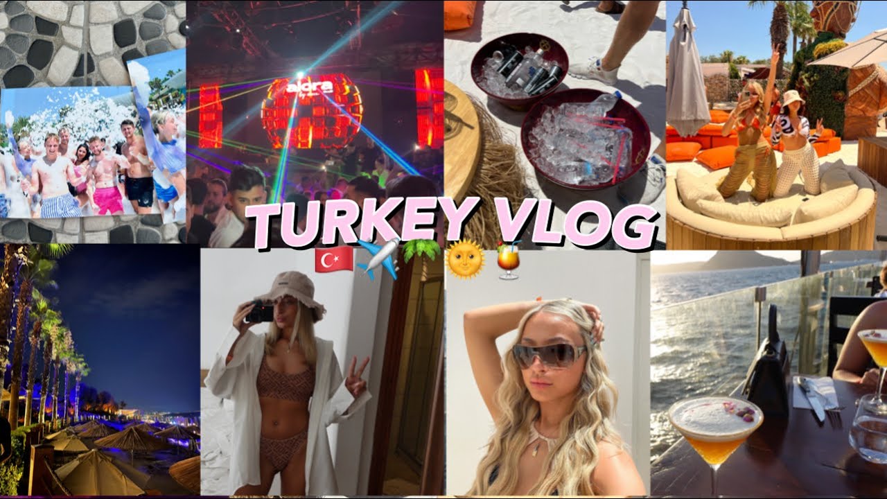 I went on holiday with 5 of my friends and this is what happened.. TURKEY VLOG 2022🇹🇷🌴