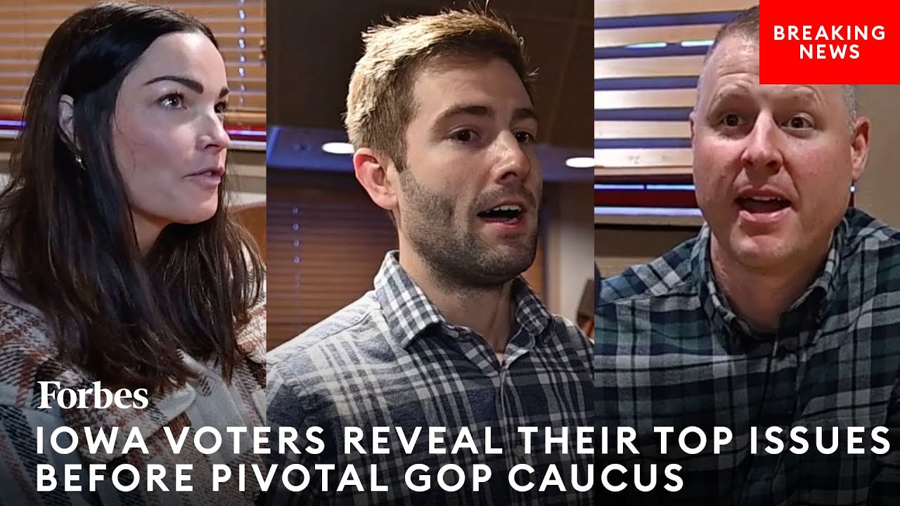 Iowa Voters At Vivek Ramaswamy's Last-Minute Pre-Caucus Iowa Event Reveal Most Important Issues
