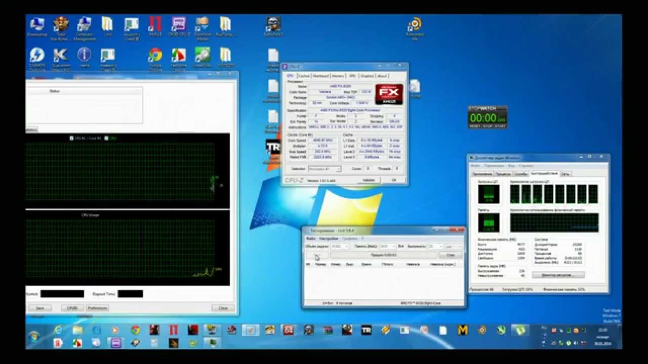 Разгон AMD процессора на примере FX 8320