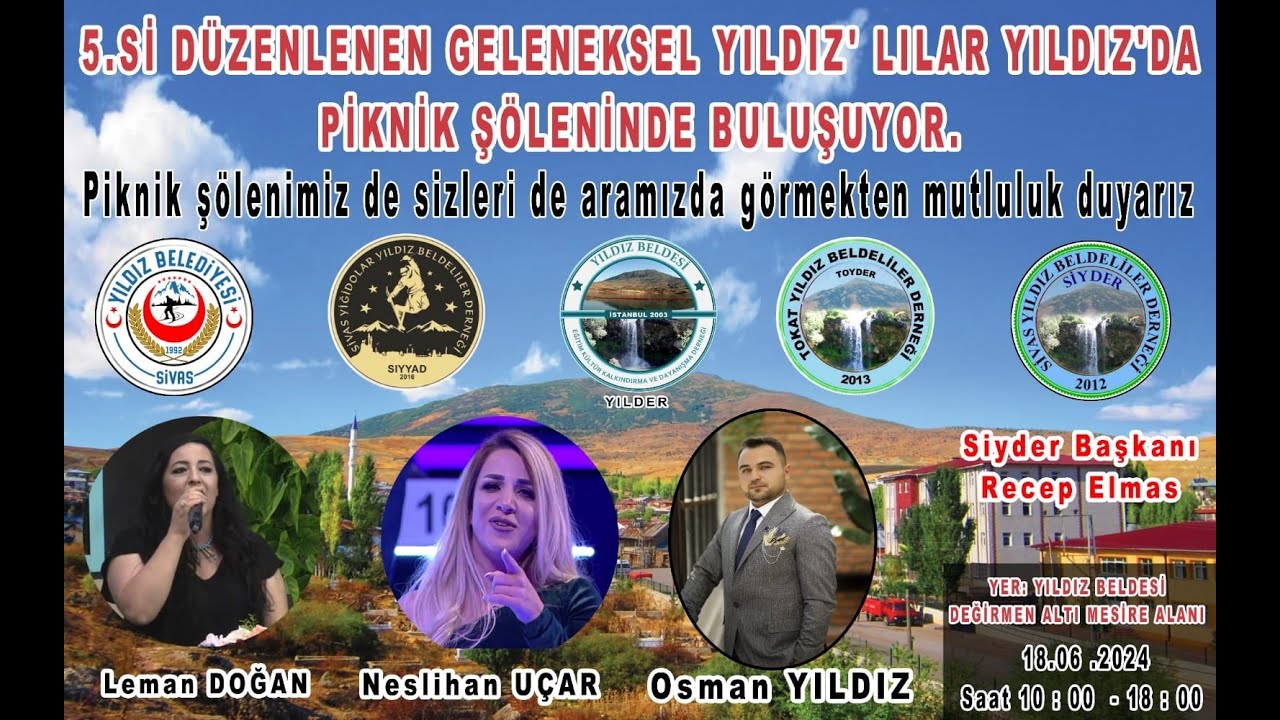 5. Geleneksel Yıldızlılar Yıldız'da Buluşuyor Piknik Şöleni