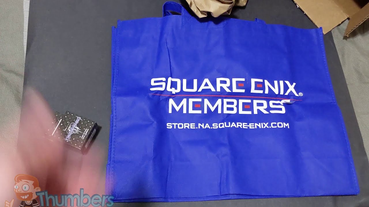 Square Enix Membership Rewards - Tote Bag & Kingdom Hearts Yo-Yo