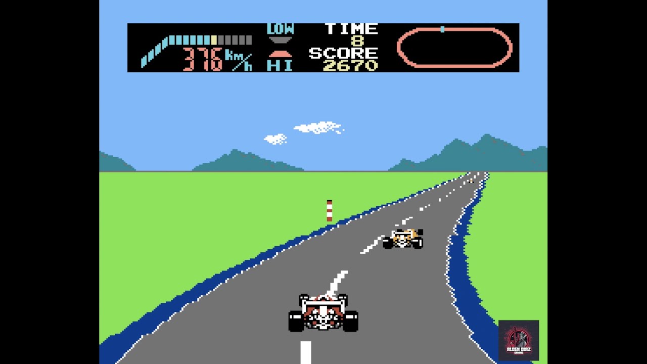 F1 Race 1984 game - Nintendo