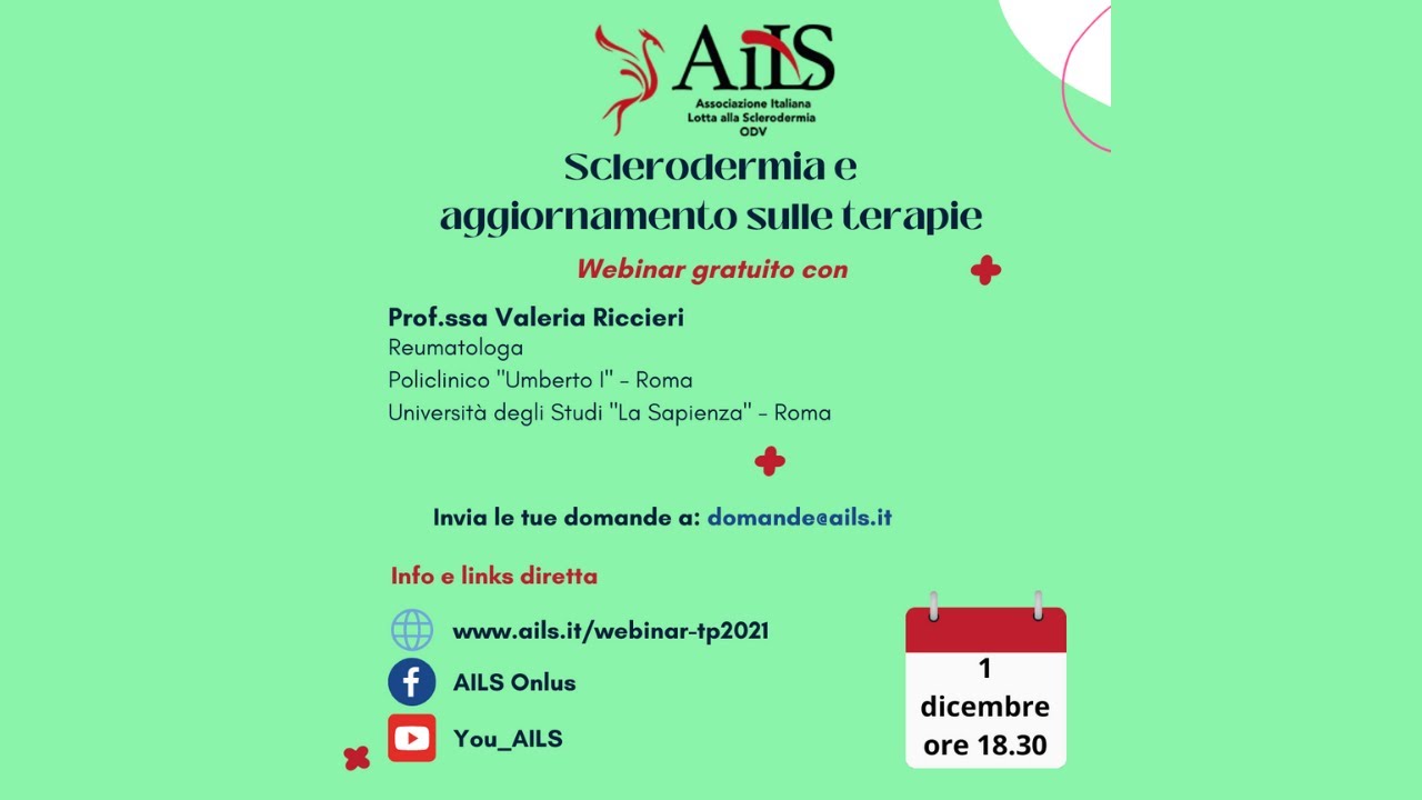 Sclerodermia e aggiornamento sulle terapie