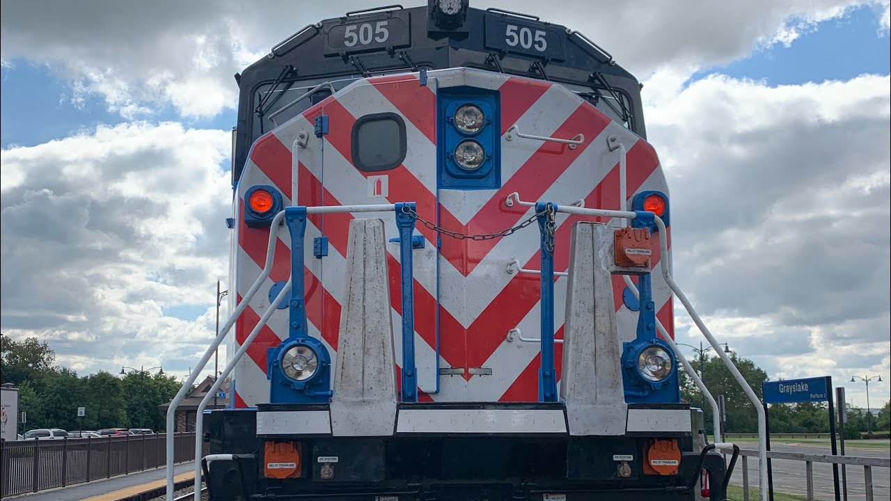 Railfanning in Grayslake 8/20/24 (+ CN Freight Train)