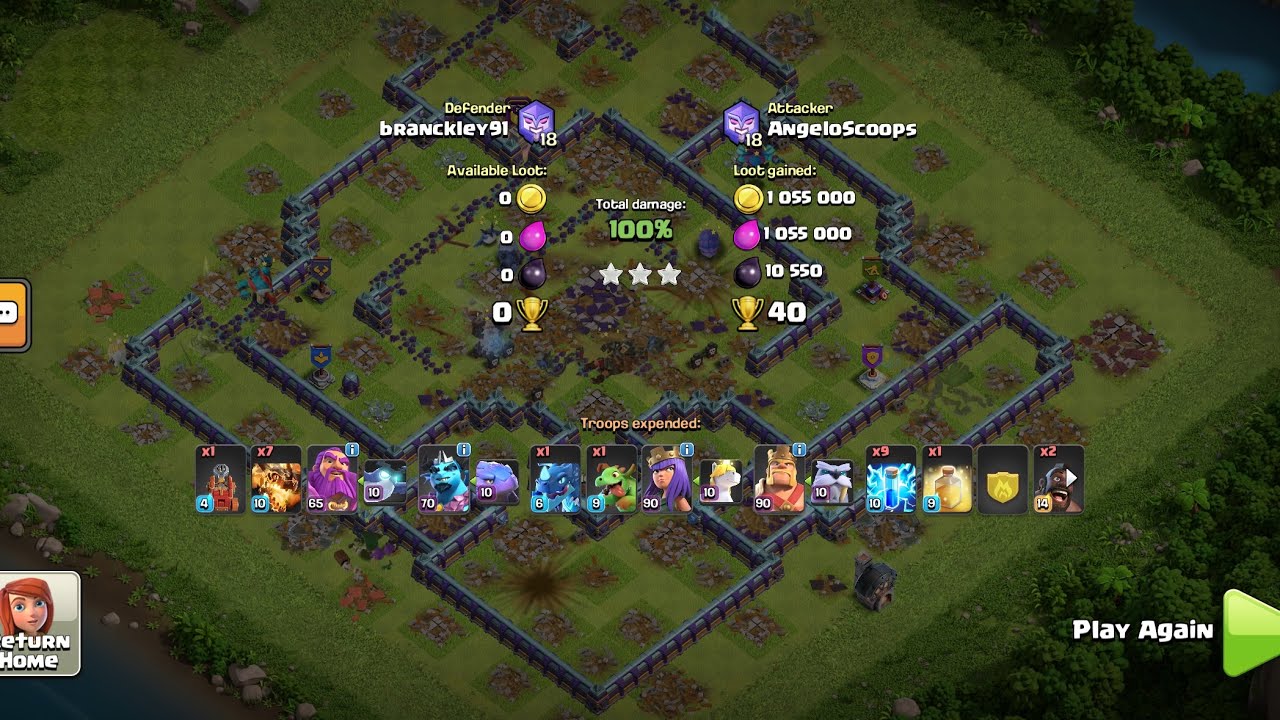 Meteor Golem to the Rescue! | Clash of Clans