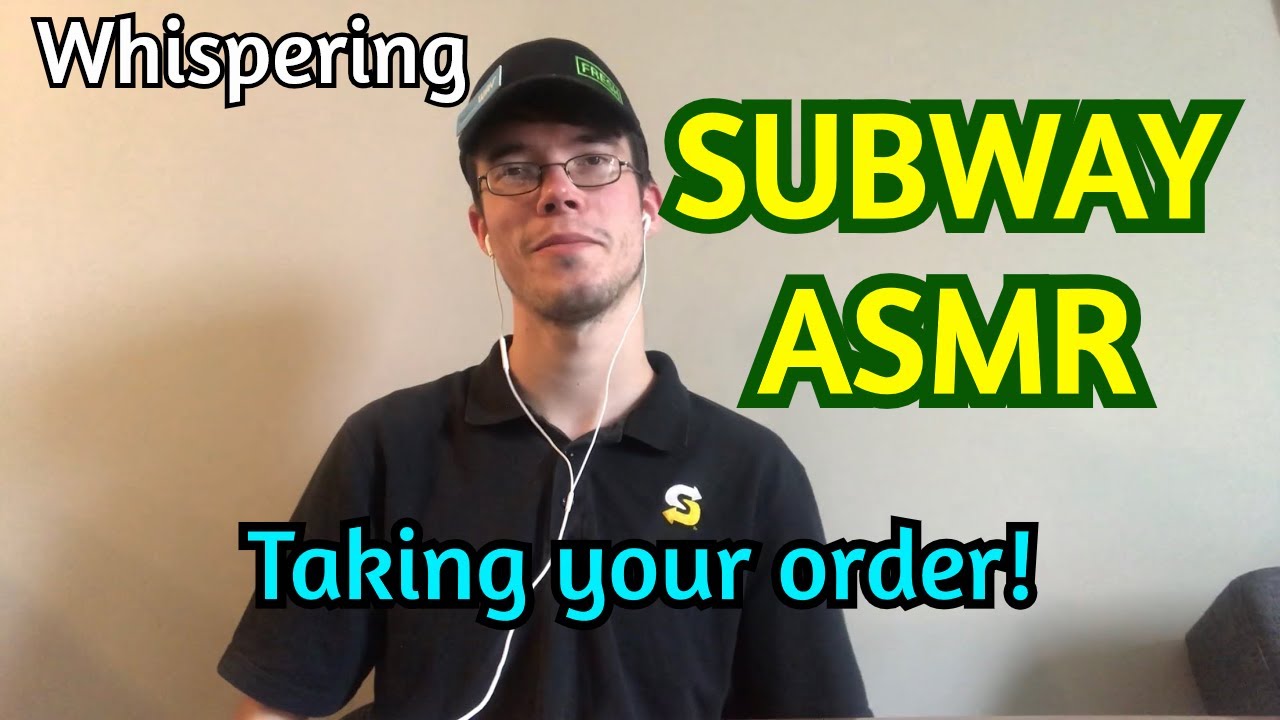 Subway catering order taken by manager / employee roleplay ASMR (for talking / whispering triggers)