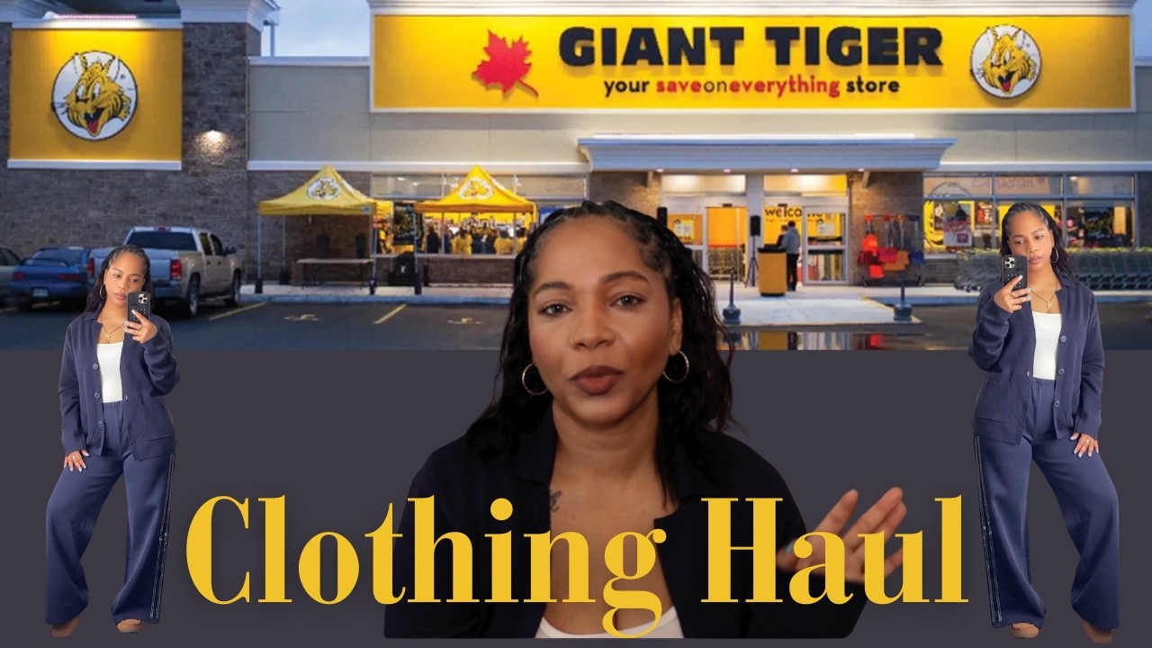 Giant Tiger clothing haul | Everything under $20