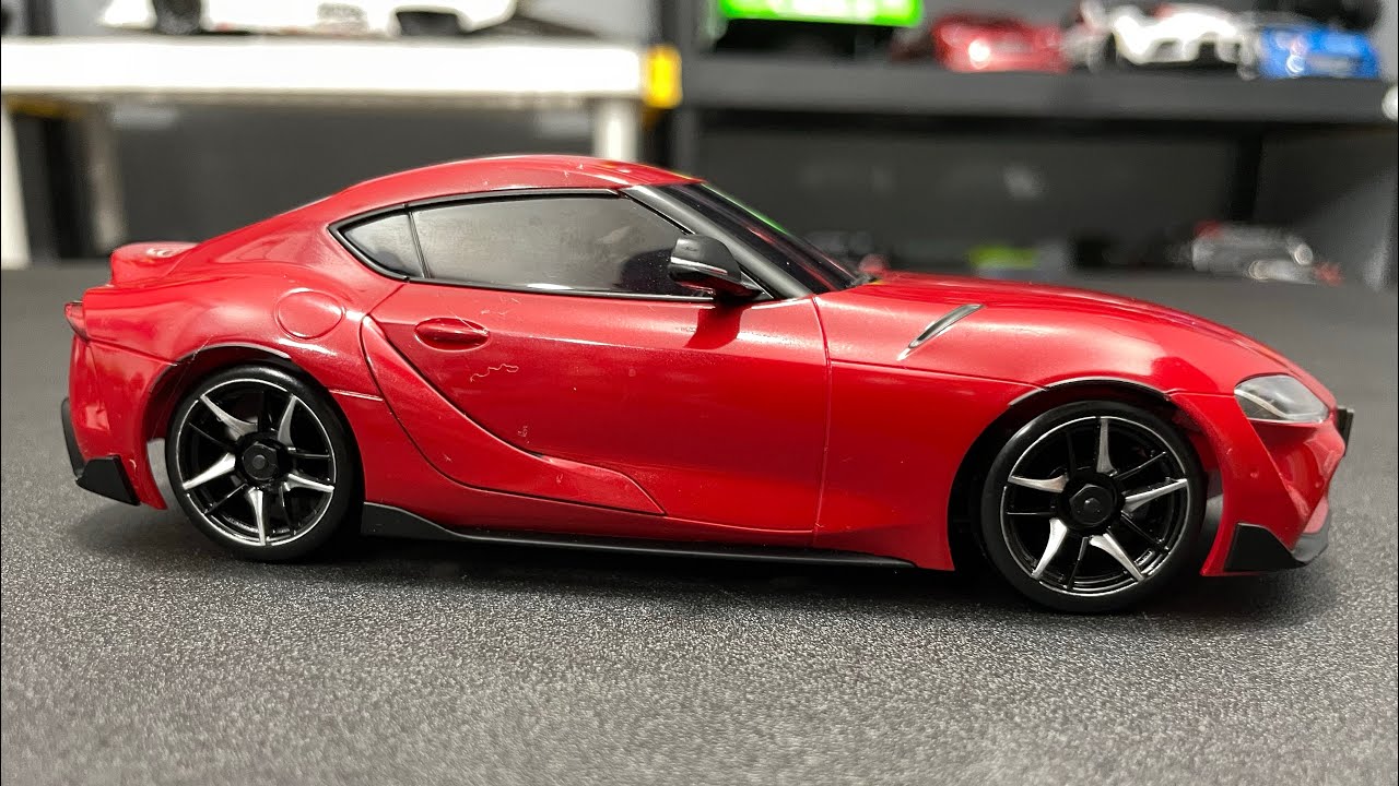 Mini-Z AWD MA-020 GR Supra LED LIGHTS INSTALL #kyoshominiz #minizsupra #kyosho