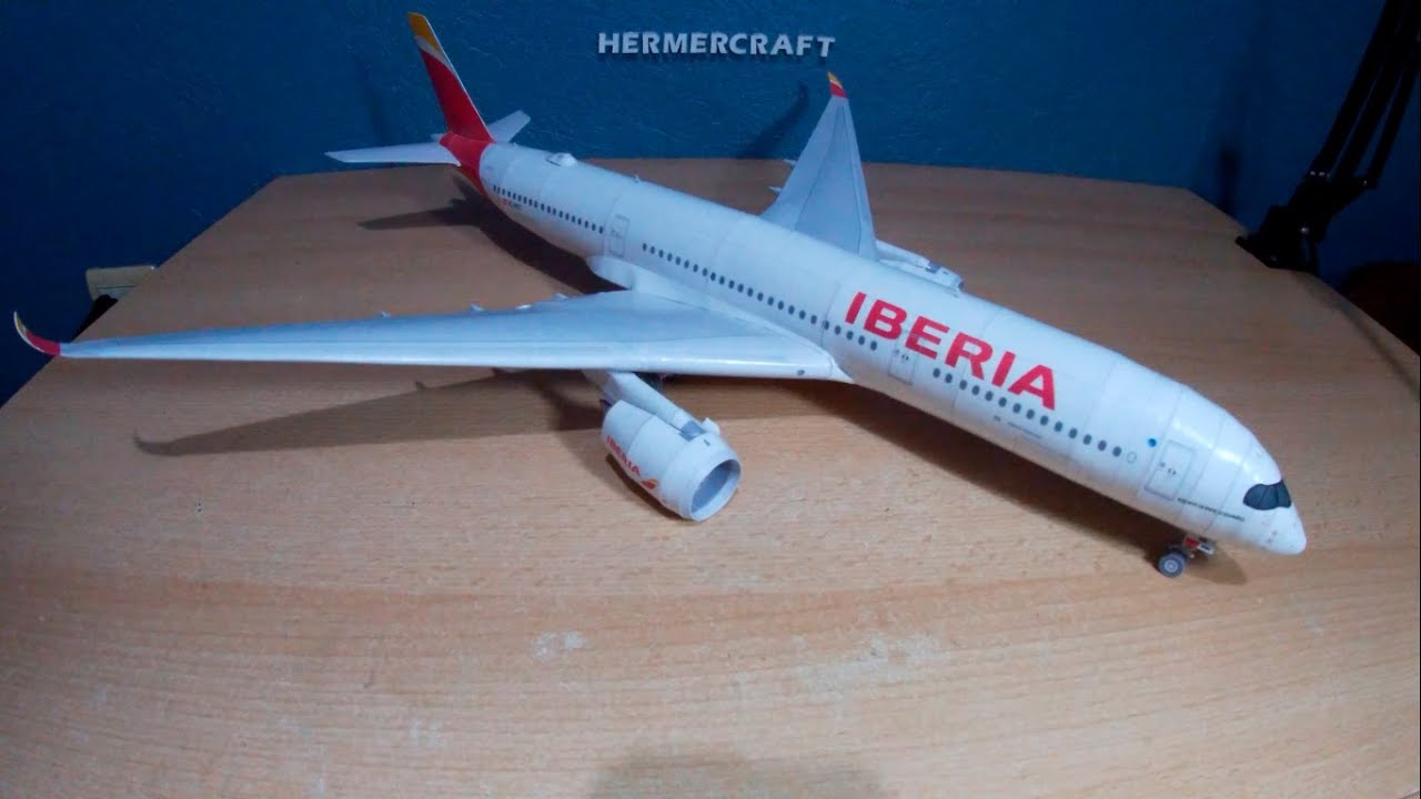 Iberia A350-900 Papercraft