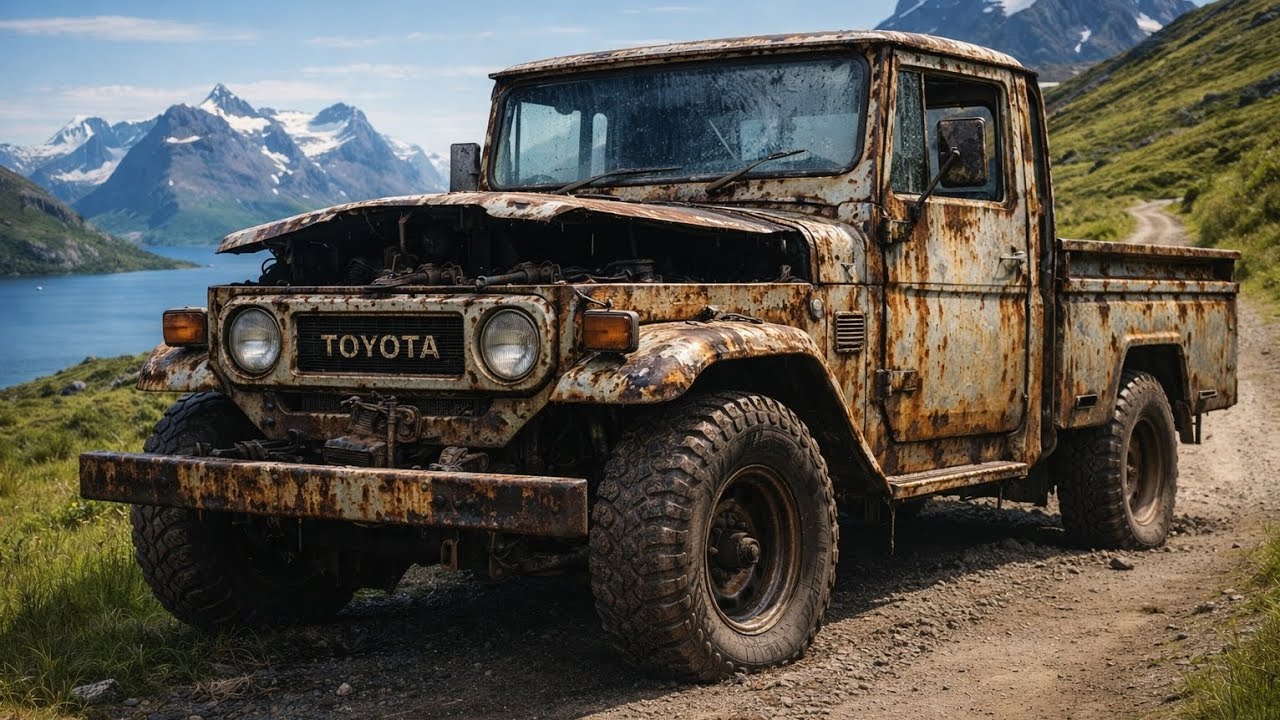 ASMR Car Restoration Full Rebuild of 1978 Toyota Land Cruiser FJ45 from Abandoned Condition to New