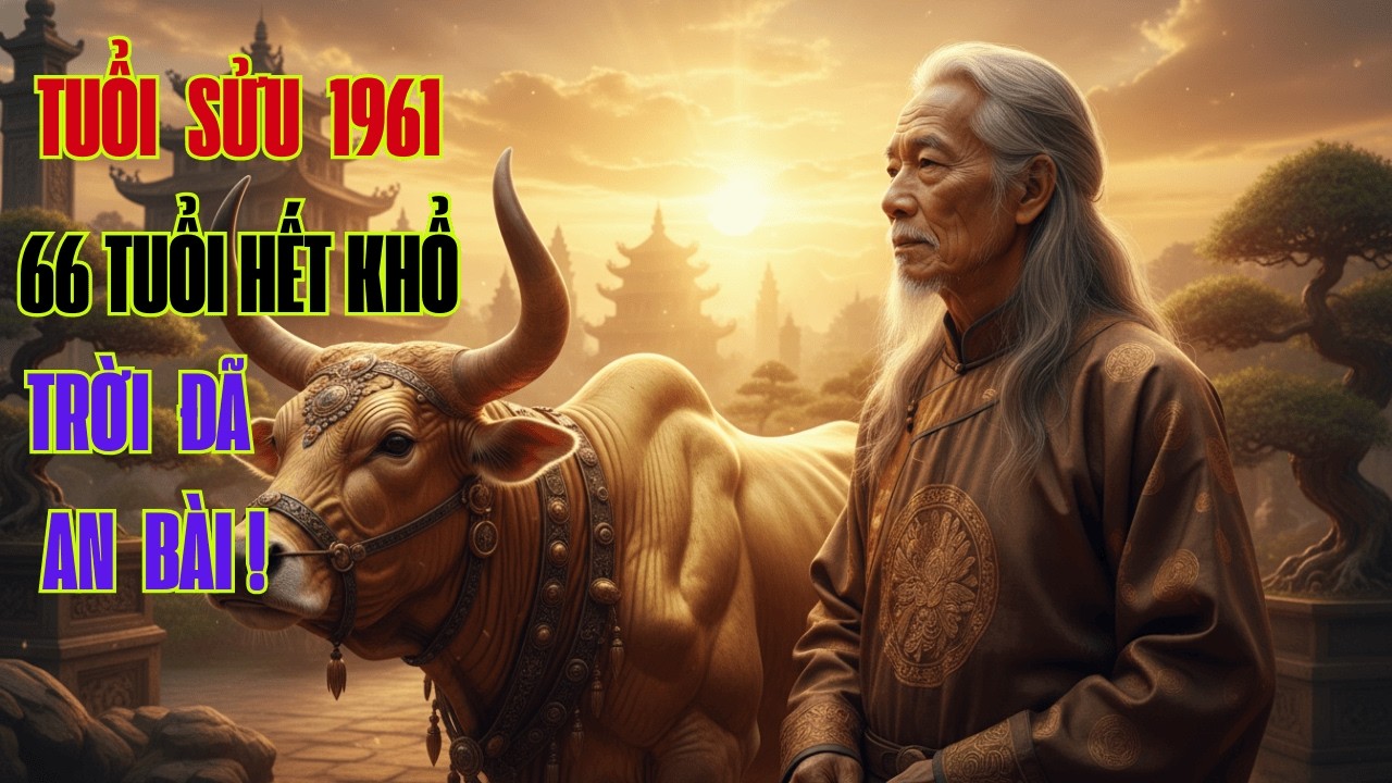 Tuổi Sửu 1961: 66 tuổi, kết cục cả đời đã được Trời sắp đặt từ sớm - Hết khổ đến hồi thái lai