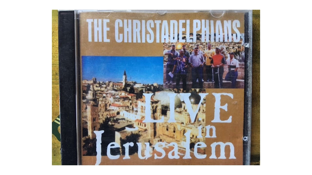 Christadelphians Live in Jerusalem:  Amazing Grace Lead singer Prof Cecil Arnolds