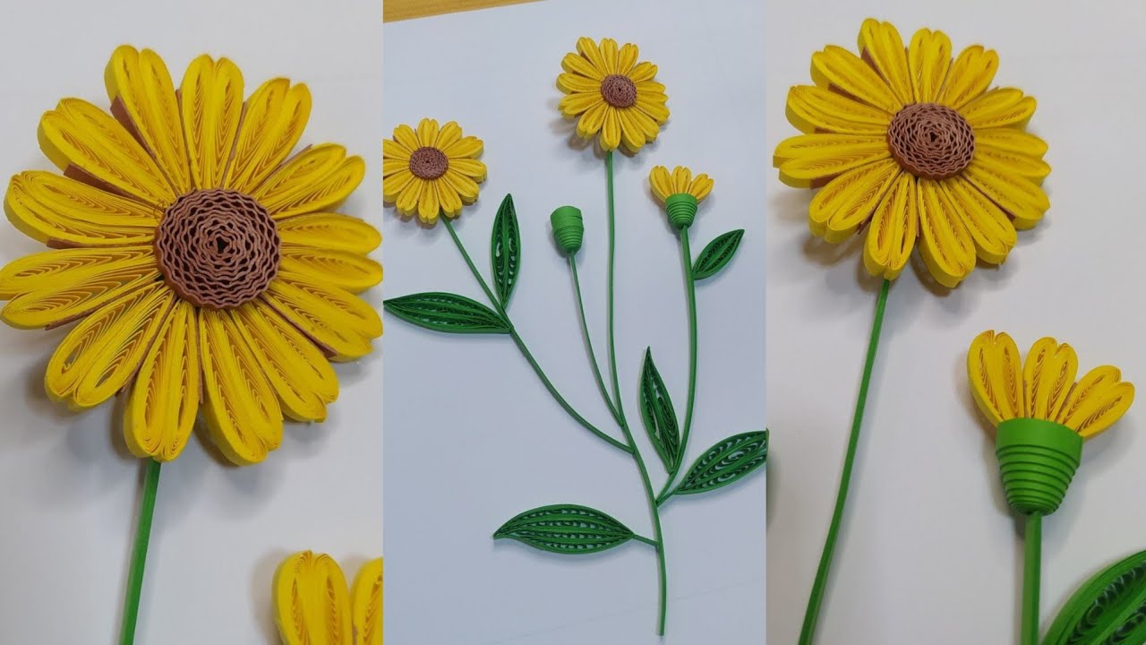 Sunshine in a Strip of Paper | The Ultimate Sunflower Glow-Up Part 1