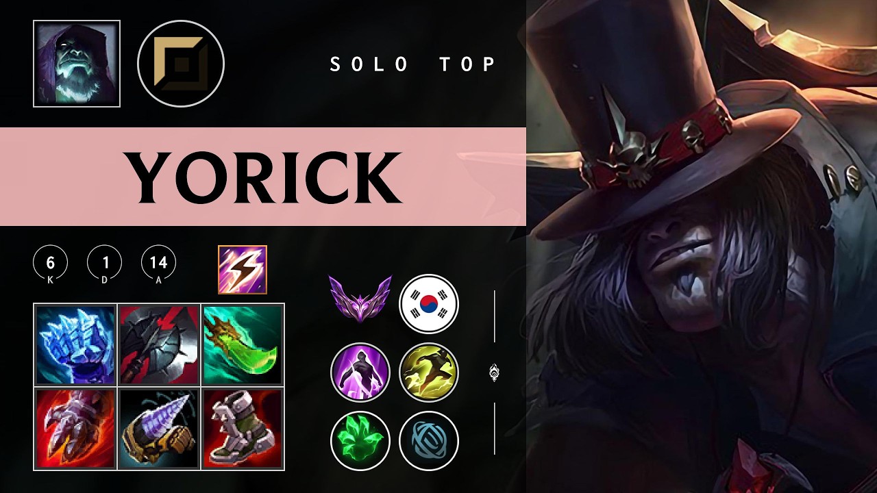 Yorick Top vs Renekton - KR Master Patch 26.04