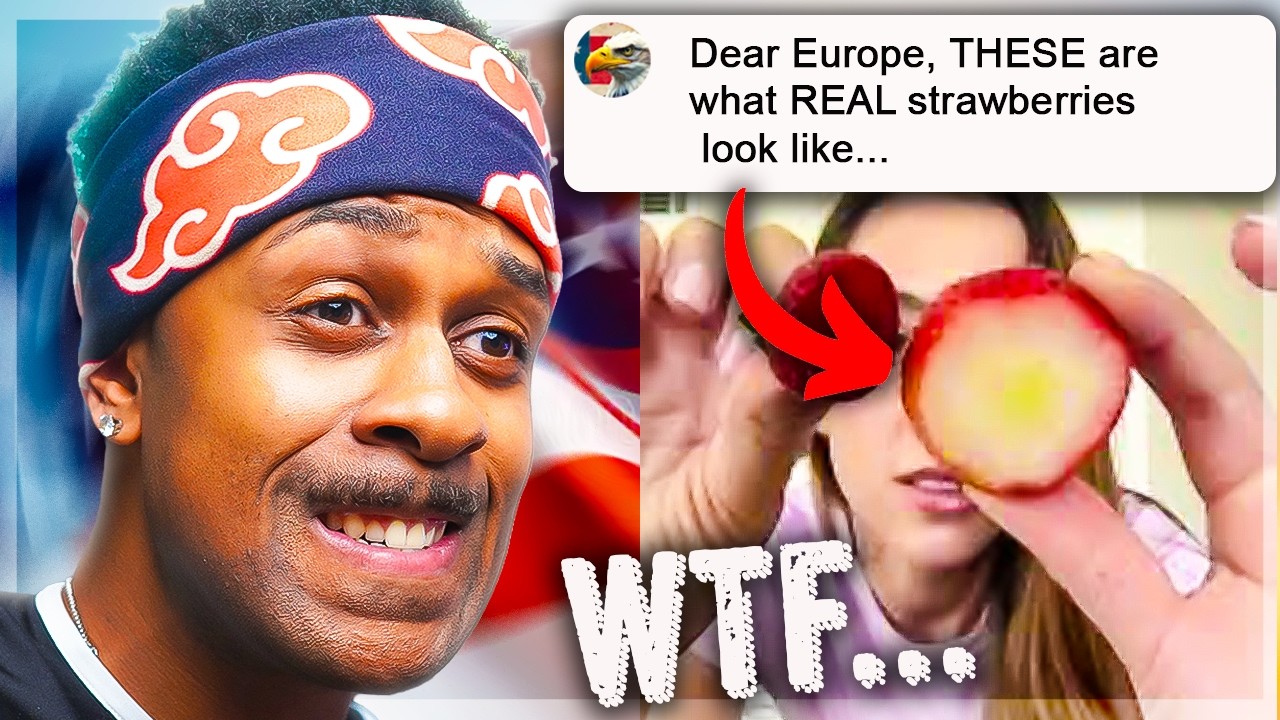 14 Min of Europeans ROASTING American 'Strawberries'