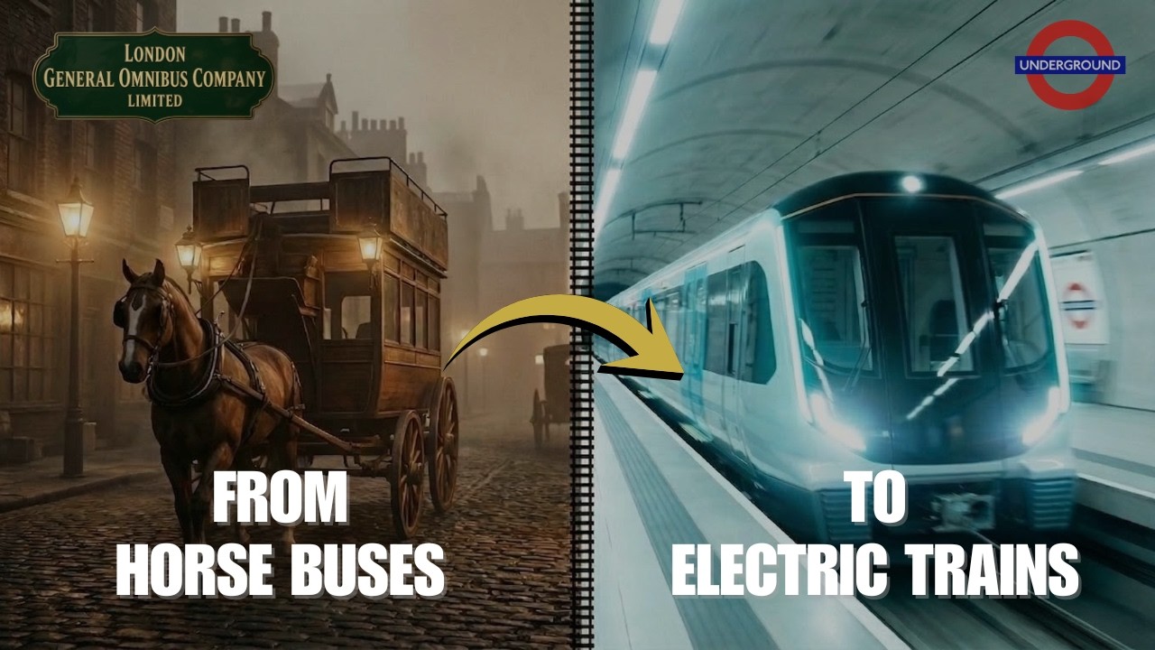 How London Went From Horse Buses to Electric Trains