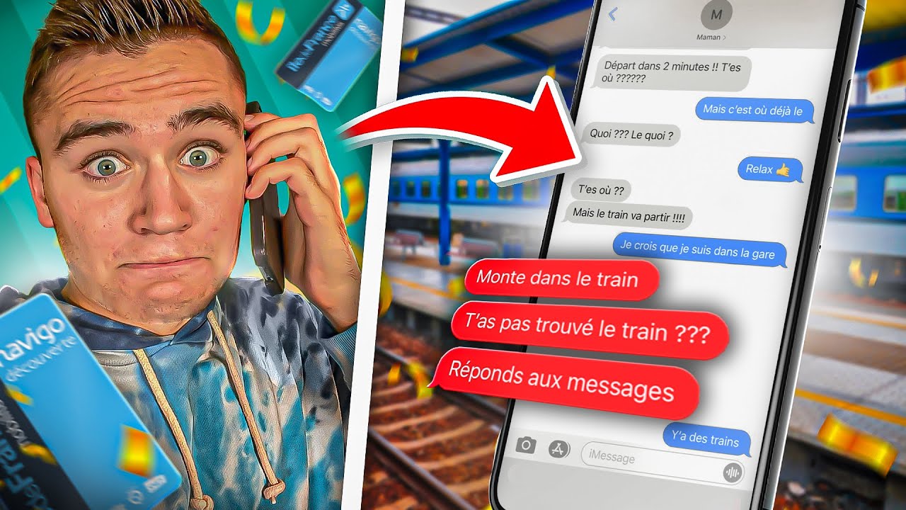 JE PRANK MA M&Egrave;RE !!! (elle devient folle)