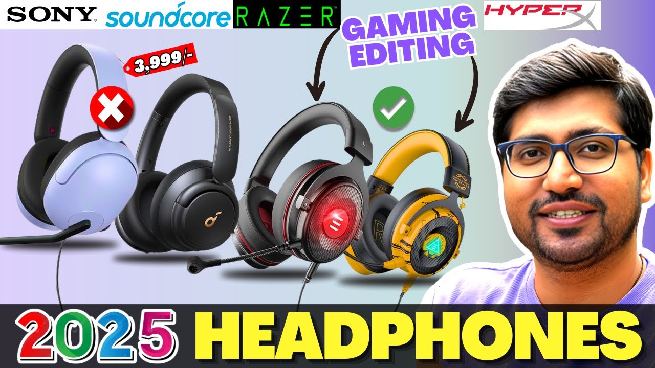 TOP 3🔥Best Gaming Headphones Under 3000🔥Best Headphones Under 5000🔥Best Gaming Headphones 2025