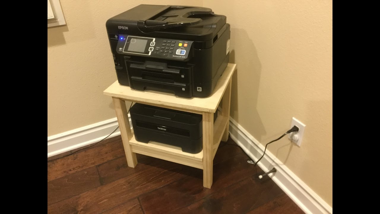Printer Stand Build Part 1: Construction