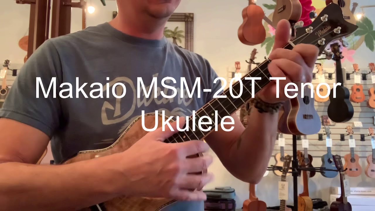 Makaio MSMT-20 Tenor Ukulele Demo/Review at Aloha City Ukes