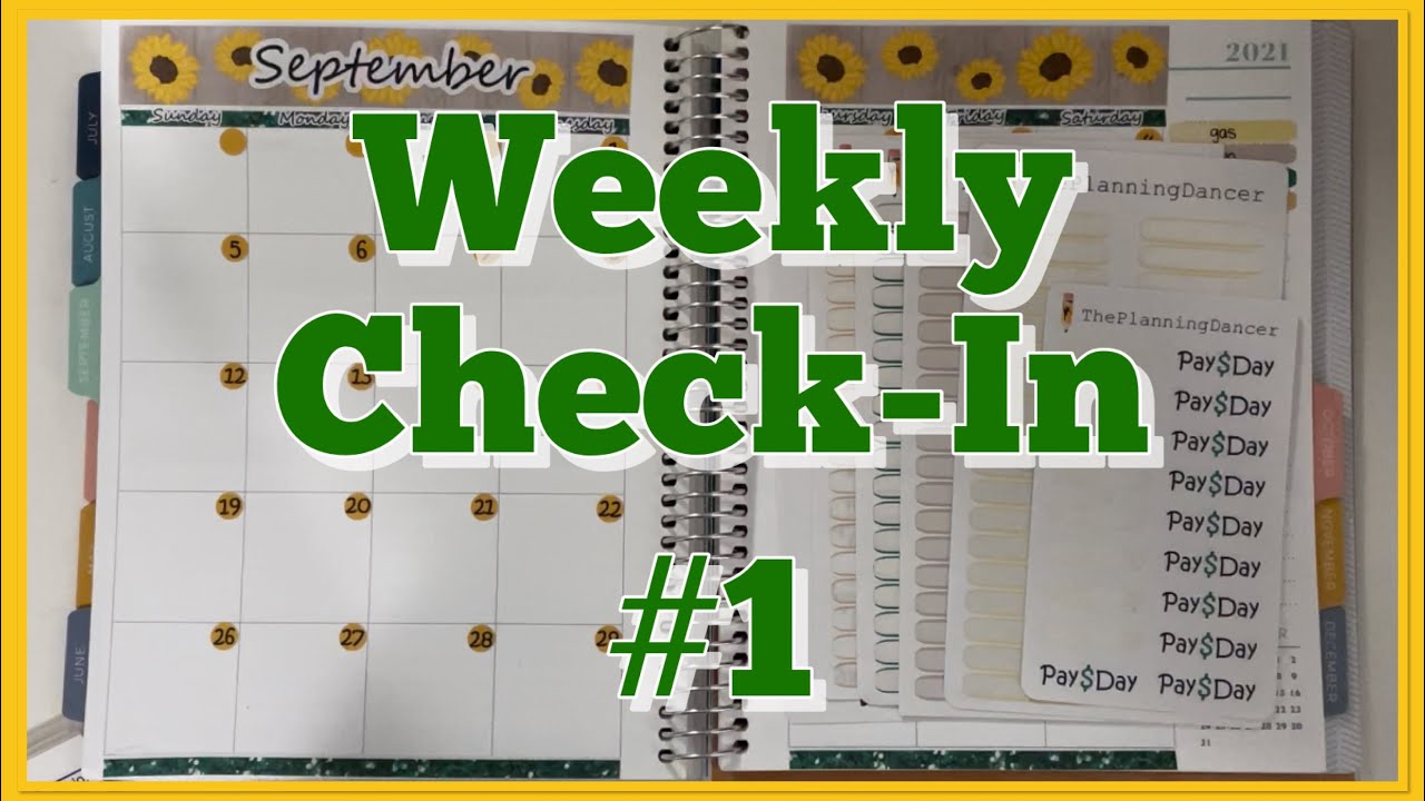 September Weekly Check-In #1 | Expense Tracking | Dave Ramsey Inspired