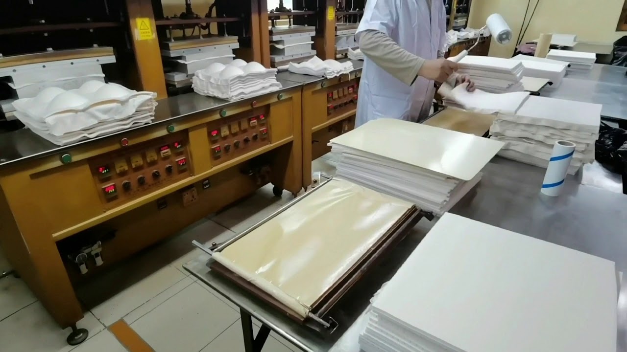 Bra Cup Molding Production