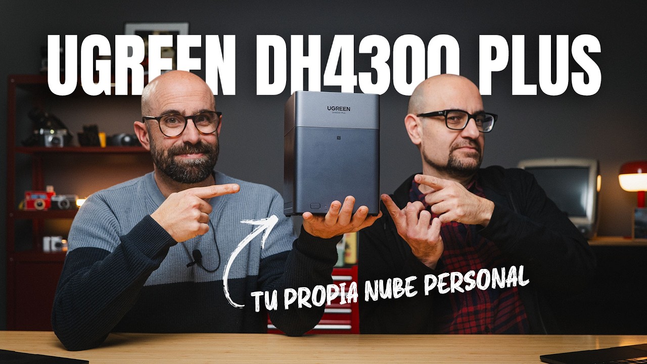 Crea tu propia nube para fotos y vídeos con el #UGREEN NAS DH4300 PLUS