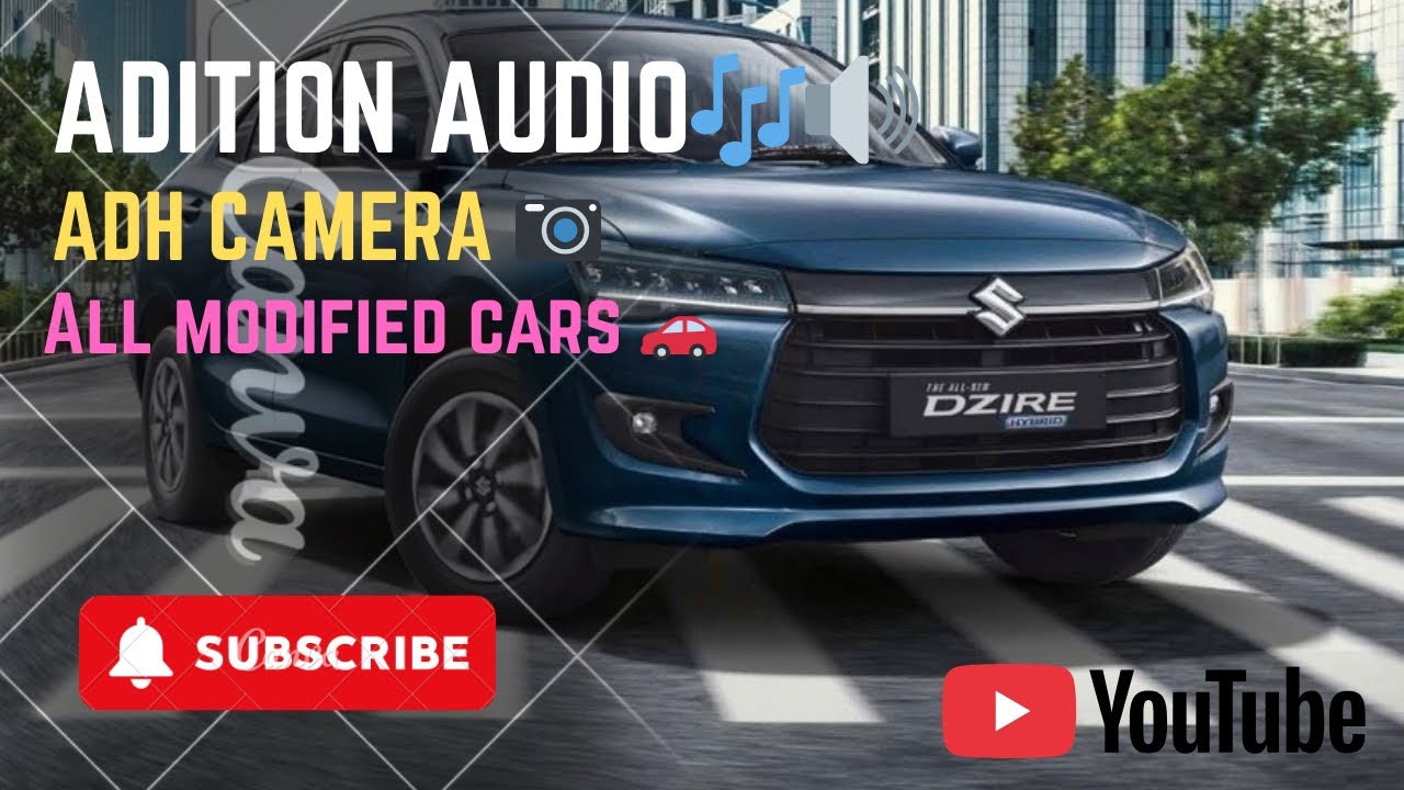 2026 DZIRE best music system ADITION SPEAKER